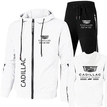 New Best-Selling Lightweight Outdoor Sports Hat Set For Men. Motorcycle Enthusiast Hoodie. Cadillac Racing Suit