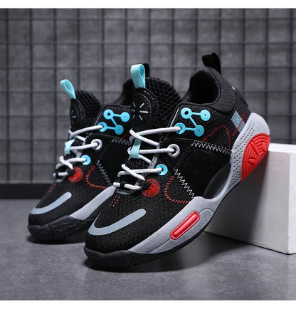 Autumn Winter Children Sneakers Snow Boots Kids Shoes Boys Girls Basketball Shoes Brand Casual Shoes Fashion Sports Shoes