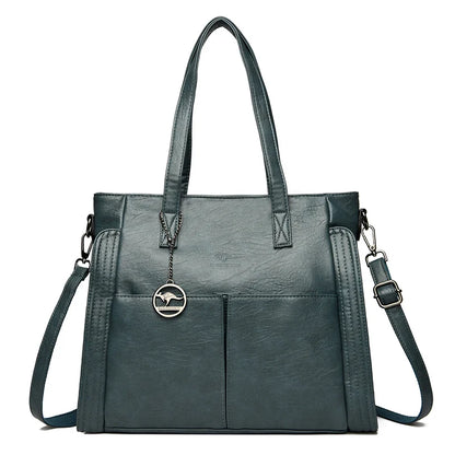 Genuine Brand Fashion Luxury High Quality 3 Layers Leather Handbag Women 2024 Crossbody Bags for Women Lady Large Capacity 2024