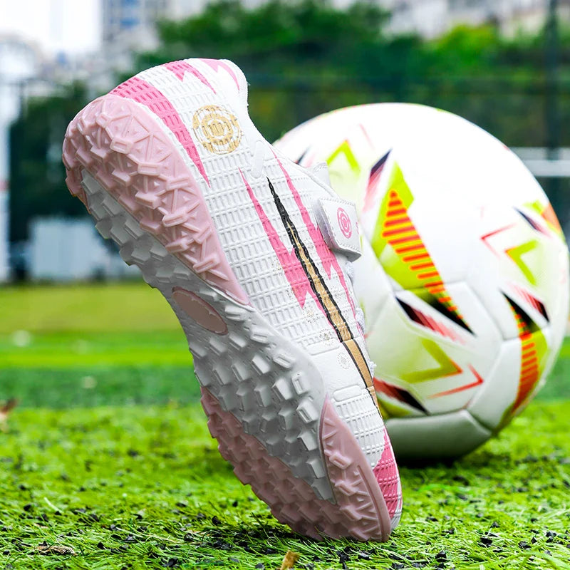 New Men Kids Soccer Shoes Match Professional Football Boots Cleats Non-Slip Drop Shipping Training Shoes Grass Boys Ultralight