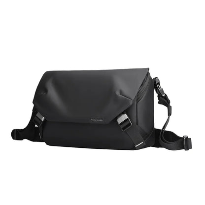 Leather Waterproof Multifunction Messenger Bag Large Capacity Sling Shoulder Bags mens crossbody bag