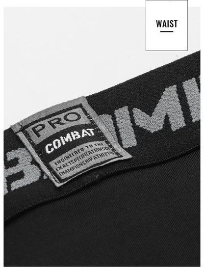 Mens Gym Compression Leggings Sport Training Pants Dry Fit Running Tights Fitness Basketball Jogging Workout Trousers Polyester