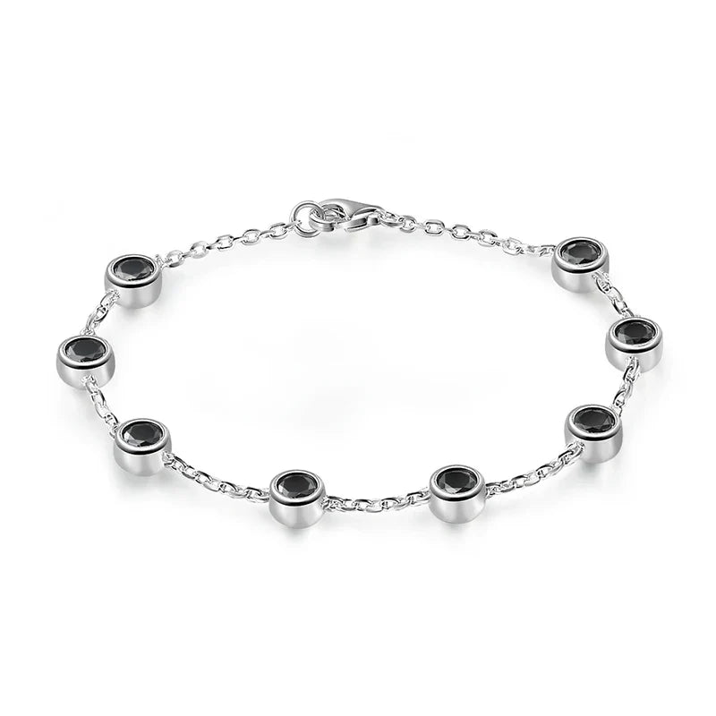 4mm 0.3CT Full Moissanite Tennis Bracelets For Women S925 Silver Plated 18K Gold Hand Chain Fine Jewelry with certificate