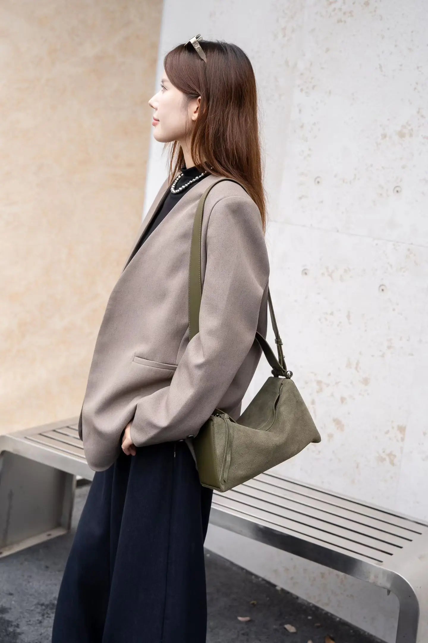 New Genuine Leather Luxury Designer Women Shoulder Crossbody Underarm Bags Cowhide Ladies Large Capacity Tote Bag Fashion Purse