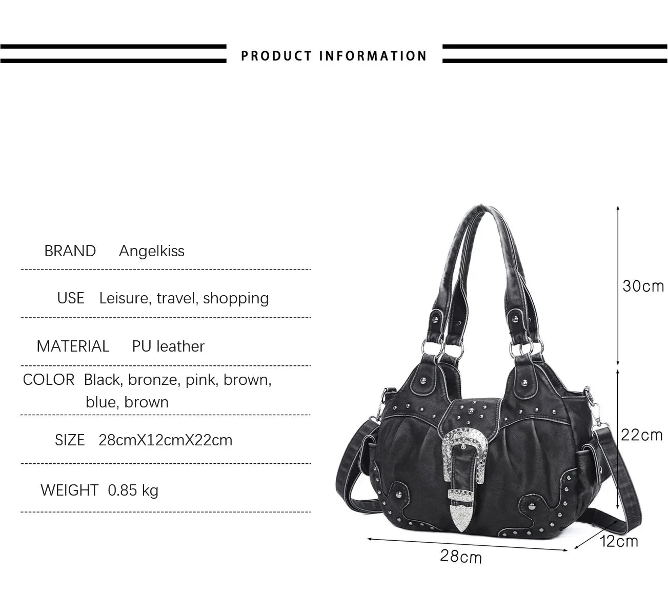 Women Handbag Satchel Top-handle Shoulder Bag PU Dumpling Pack Multi-pockets Shoulder Bags Phone Money Pack