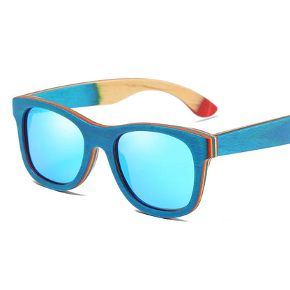 Natural Bamboo And Wooden Sunglasses VIP Manual Polarized Glasses Luxury brand Environmental Degradable Glasses Gift Box