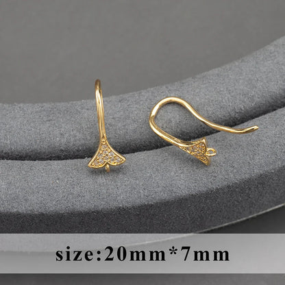 20pcs/lot M800 jewelry accessories,pass REACH,nickel free,18k gold plated,copper,connector,diy earrings,jewelry making