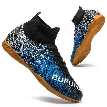 Men Soccer Shoes TF High-quality Breathable Unisex Football Boots Professional Sneakers Ultralight Match Hot Sale Women Match