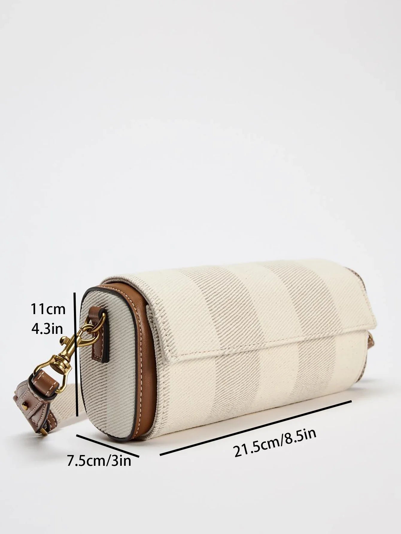 Wide Strap women's Vintage Crossbody Bag Summer Tote Ladies Luxury Handbags One Shoulder Armpit Small Cylinder Bags For Femele