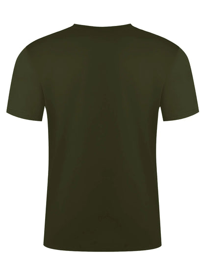 Men's summer 100 cotton fashionable casual sports loose plus size simple letter printed round neck short sleeved T-shirt top