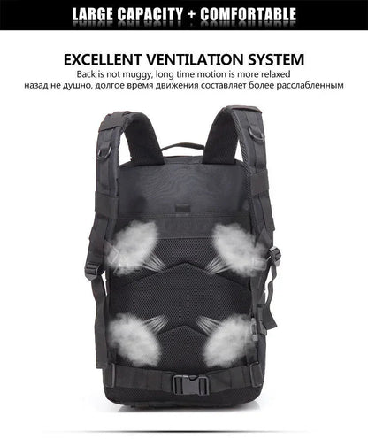 30/50L Tactical Backpacks For Man Hking Outdoor Survival  Bags 3P Assault Pack EDC Molle Pack For Trekking Hunting Bag