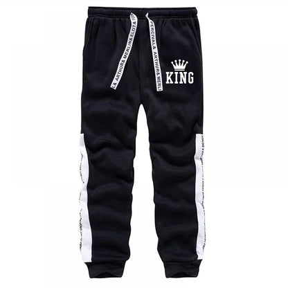 King Printing Mens Tracksuit Hot Sales Casual Hoodie Pants Streetwear Outdoors Mens Clothing Single Piece Sweatshirts Sweatpants