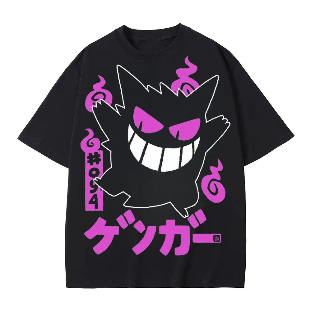 Graphic T - Shirts for Men Women Summer Y2K Harajuku Loose Casual Short-sleeved Tops
