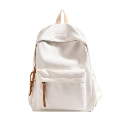 Kawaii Large-capacity All-match Backpack Korean Version Simple Storage Bag Back to School Office Supplies Cute Stationery