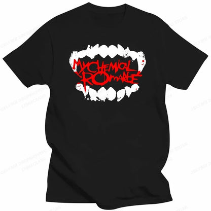 My Chemical Romance T Shirt women Fashion T-shirts cool Hip Hop men Tshirt casiual Summer Vintage Anime unisex Top Tee