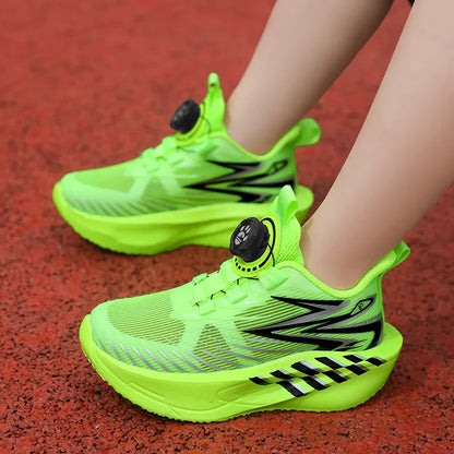 Children‘s Basketball Shoes Non-slip Breathable Running Shoes Lace-up Boys Girls Training Sneakers Athletic Shoes Tennis Shoes