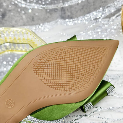 Fashionable And Elegant Nigerian Wedding Banquet High Heels Anti Slip Women's Sandals Plus Size Nigerian Party Shoes