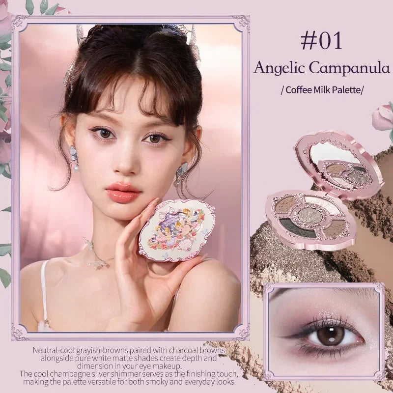 Makeup Set All In Flower Knows Little Angel Highlighter Powder Blush Strawberry Rococo Lip Gloss Perfume Kit