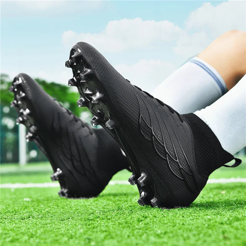 Professional Football Boots Man  Outdoor Sports Sneakers Soccer Shoes Adult's Society Football Cleat Ultralight Training Soccer