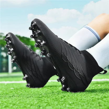 Professional Football Boots Man  Outdoor Sports Sneakers Soccer Shoes Adult's Society Football Cleat Ultralight Training Soccer