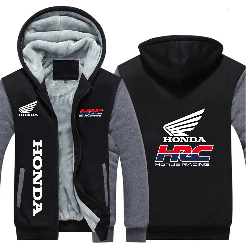 Men's New Hoodies Sweatshirts Autumn Winter Warm Thicken Fleece Fashion Zipper Coats Jackets Harajuku Top