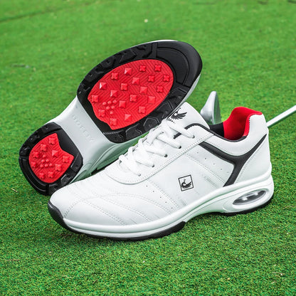 Men Golf Shoes Casual Breathable Waterproof Non-slip Golf Outdoor Training Shoes
