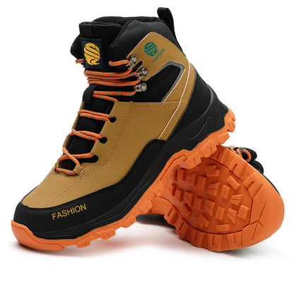 Men Safety Shoes Steel Toe Work Shoes Sneakers Anti-Smash Anti-piercing Work Boots Indestructible Protective shoes