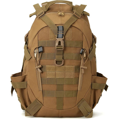 40L Tactical Backpack for Men Camping Hiking Backpacks Reflective Outdoor Travel Bags Survival Molle Climbing Rucksack Bag