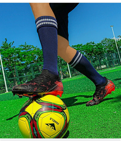 New Men's Football Boots Non-Slip Soccer Shoes Cleats Training FG Top Quality Sneakers Wholesale Drop Shipping Unisex Adult