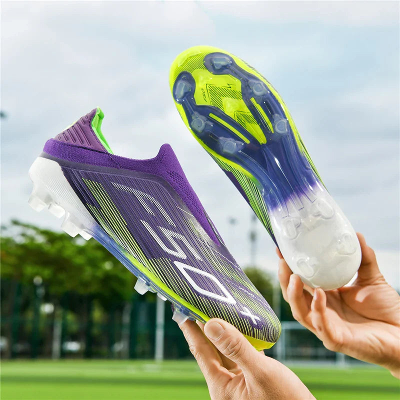 New Men Soccer Shoes Cleats Grass Futsal Comfortable Turf Football Boots Sports Ultralight FG/TF Non Slip Indoor Adult Sneakers