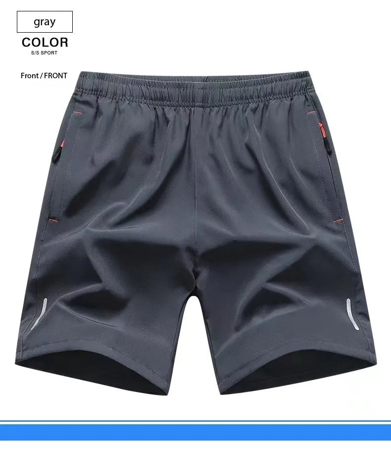 Sports Shorts Men Comfortable Elastic Waist Clothing Male