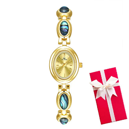 Top Brand Luxury Women Bracelet Watches Unique Design Fashion Elegant Ladies Wrist Watches For Female Clock Quartz Wristwatches
