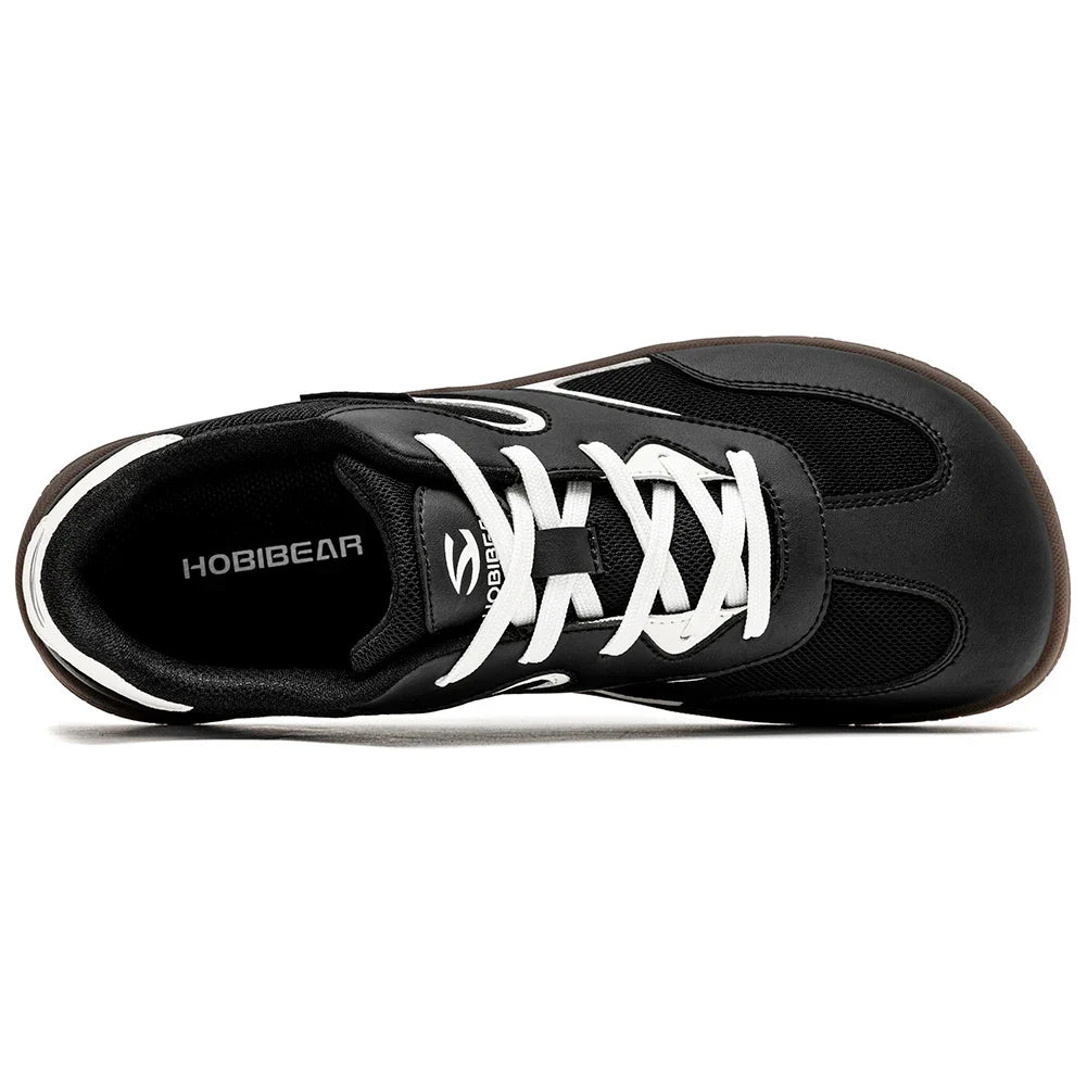 Unisex Barefoot Shoes Wide Width Minimalist Sneakers Zero Drop Classic Retro Outdoor Walking Shoes for Men Women