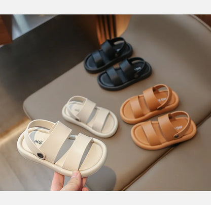 Children's Sandals 2026 Summer New Style Beach Shoes Soft Bottom Boys' Shoes Trendy Casual Wear Ideal for Outdoor Activities