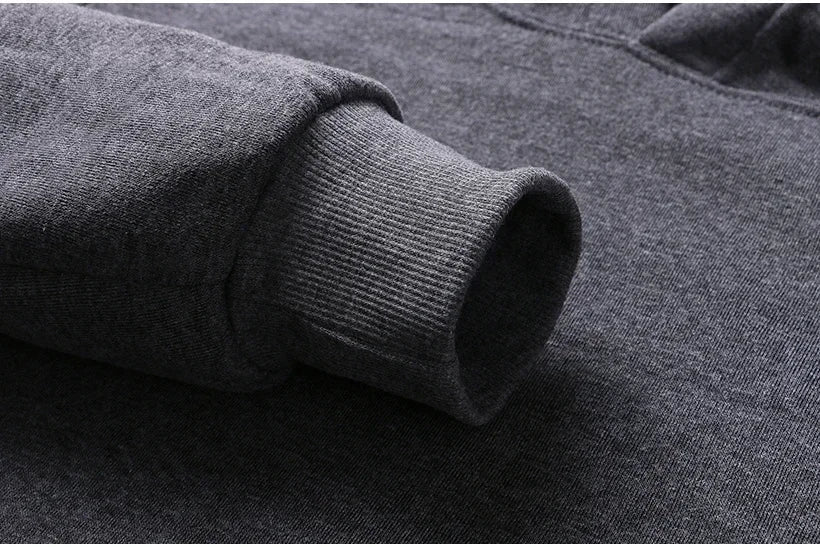 New Men's Fashion Fitness Outdoor Jogging and Casual Sets, Autumn Two-piece Long-sleeved Sweatshirts and Sweatpants for Men