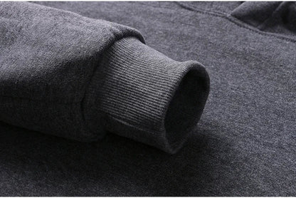 New Men's Fashion Fitness Outdoor Jogging and Casual Sets, Autumn Two-piece Long-sleeved Sweatshirts and Sweatpants for Men
