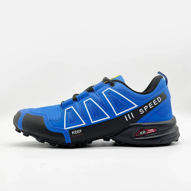 2025 New Men Hiking Shoes Outdoor Waterproof Sports Shoes Comfortable Leather Hiking Training Boots Large Size Tactical Shoe Men