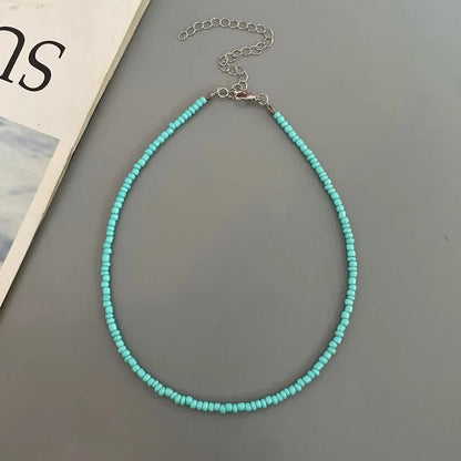 Choker Chain Fashion  Charm Collar Colorful Handmade Colar Collar Necklace Jewelry Femme