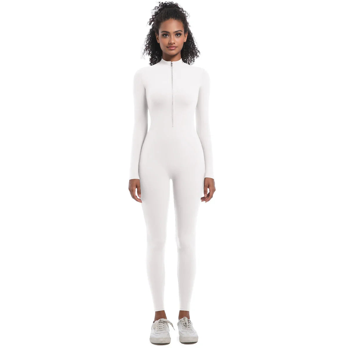 Women's Jumpsuit Women's Sports Shapewear Seamless Slim Fit Long Sleeve Sports Bodysuit  Fitness Sports Bodysuit Yoga Suit