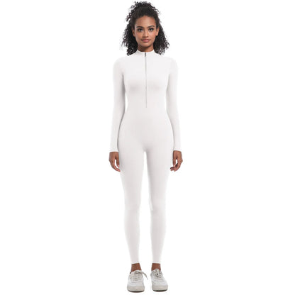 Women's Jumpsuit Women's Sports Shapewear Seamless Slim Fit Long Sleeve Sports Bodysuit  Fitness Sports Bodysuit Yoga Suit
