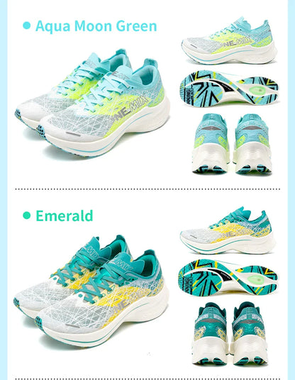 Carbon Fiber Plate Running Shoes Traction Shock Absorption Sneakers Professional Marathon PB Racing Sports Trainers Shoes