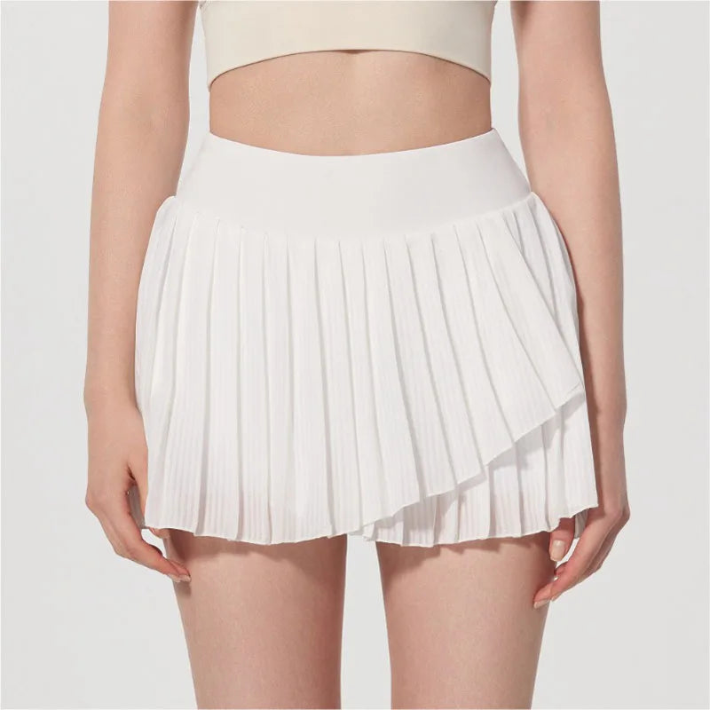 Pleated Tennis Skirt For Women Yoga Short Sports Running Anti-Slip High Waisted Lightweight Athletic Golf Skorts Skirts Flowy