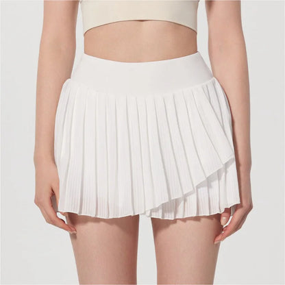 Pleated Tennis Skirt For Women Yoga Short Sports Running Anti-Slip High Waisted Lightweight Athletic Golf Skorts Skirts Flowy