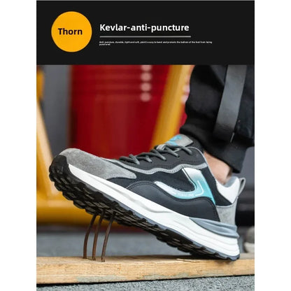 Breathable labor protection shoes, safety shoes, odor proof protective shoes, insulated shoes, construction site work shoes