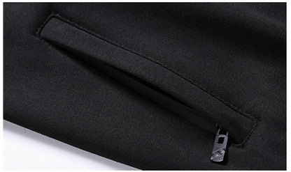Men Set Large Size 6XL 7XL 8XL Fashion New  Autumn Winter Homme Suit Sweatshirt Sweatpants Men's Set Male Tracksuit Jacket