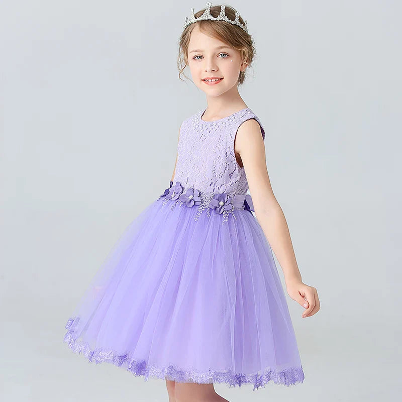 Children's Princess Dress Performance Primary and Secondary Kindergarten Girls' Tank Top Dance