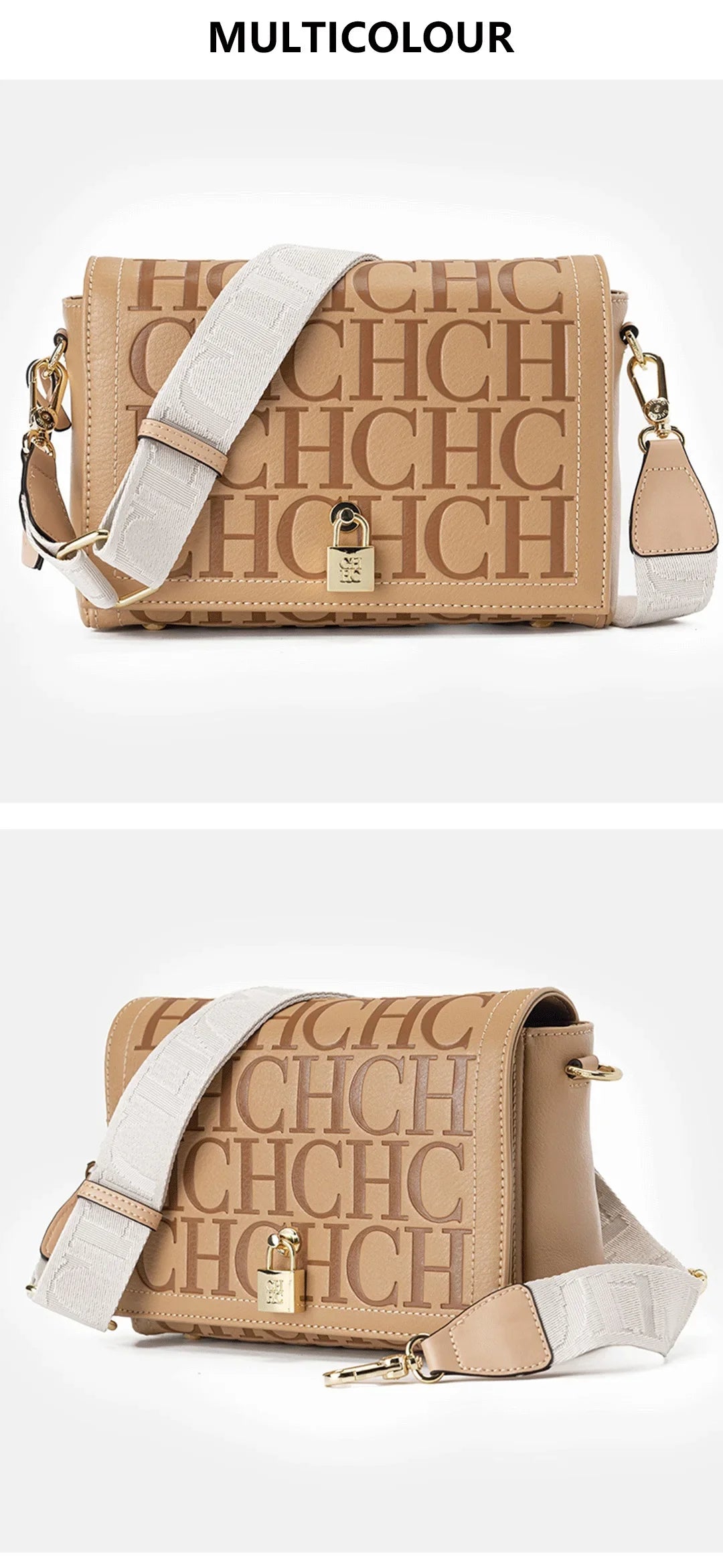 Autumn and Winter Solid Color Crossbody Bag Letter Printing High Quality Women's Fashion Elegance 2025 Classic Women's Bag