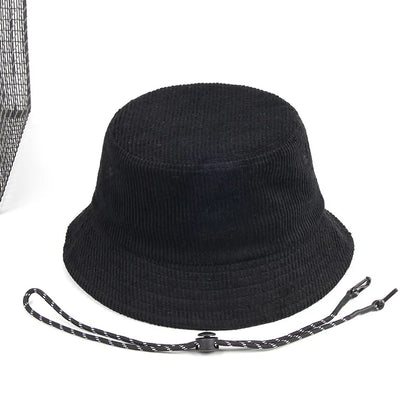 Dad Winter Hat Lady Outdoors Corduroy Bucket Hats Men Big Size Fisherman Hat 54-56cm 56-58cm 58-60cm 60-62cm 62-64cm