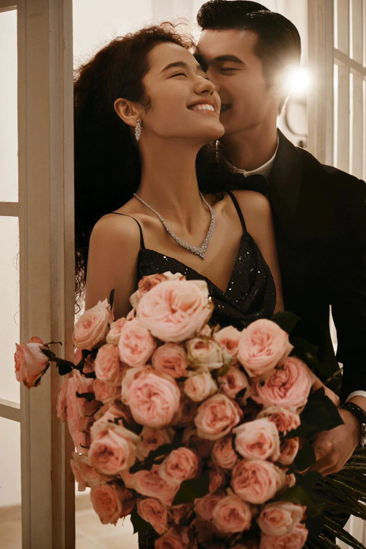 4 pieces of bride zirconia full set of women's party jewelry, luxury Dubai Nigeria CZ luxury crystal wedding necklace set