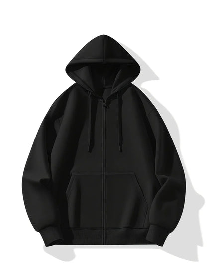 Animation Printed Zipper Hoodie 2025 Men's and Women's Autumn/Winter New Street Hip Hop Trendy Casual Y2K Top